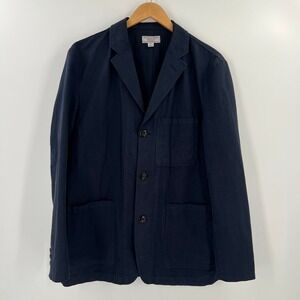 Wallace & Barnes Blue Utility Field Jacket 40R Vintage Inspired Military Coat